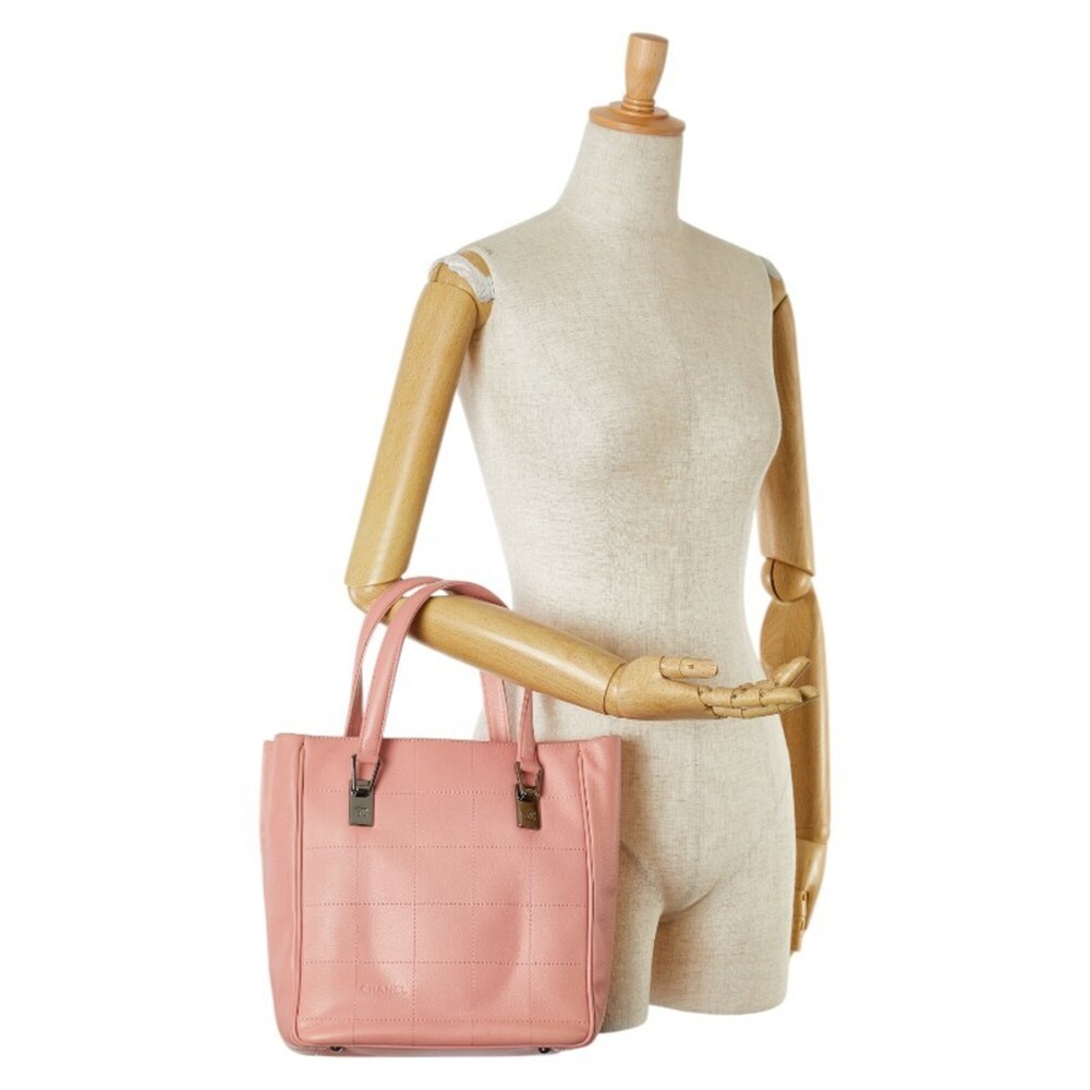 CHANEL Pink Caviar Leather Tote Bag - Picture 8 of 8